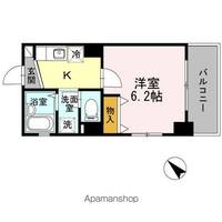 東京都中野区東中野4丁目の賃貸マンションの間取り