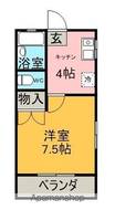 シャルマンⅡ201の間取り
