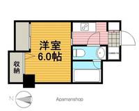 東京都墨田区緑3丁目の賃貸マンションの間取り