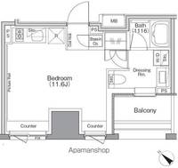 物件の間取り画像