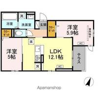 物件の間取り画像