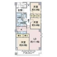 アネシス小幡の間取り