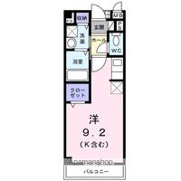 アベニールハイムB202の間取り