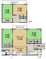物件の間取り画像