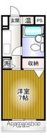 神奈川県川崎市宮前区馬絹3丁目の賃貸マンションの間取り