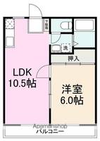 パナハイツ田岡 国分寺の間取り