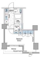 ザ・パークハビオ新宿の間取り