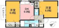 フルーレコートの間取り