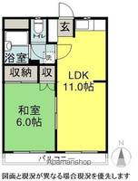 高木マンションNO5304の間取り