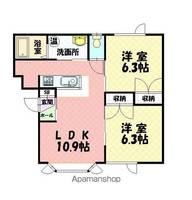 物件の間取り画像