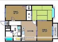 埼玉県三郷市栄1丁目の賃貸アパートの間取り