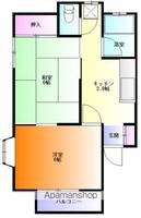 ロイヤルハイツ101の間取り