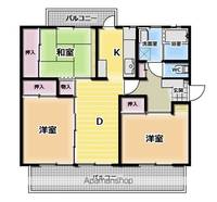 京都東山 404棟34の間取り