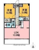 物件の間取り画像