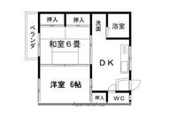 フレグランス六本木5203の間取り