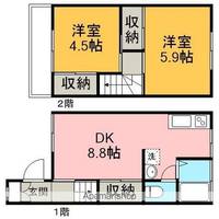 グリーンテラス橋本の間取り