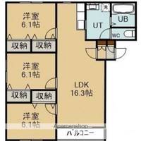 物件の間取り画像