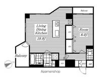 物件の間取り画像