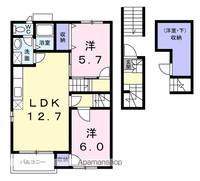 MAISONMASUZEN・Aの間取り
