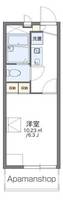 レオパレスMARUKA2403の間取り