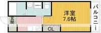 REGIES柴原阪大前Ⅰの間取り