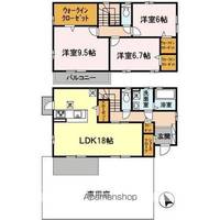 大阪府豊中市向丘2丁目(一戸建)の賃貸物件の間取り