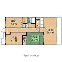 クレセール和泉の間取り