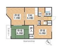 サンリバー2Bの間取り
