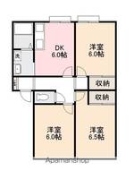 アネシスコート A・B・C棟B201の間取り