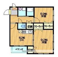 物件の間取り画像