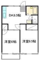 サンハイツ大山102の間取り
