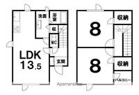 物件の間取り画像