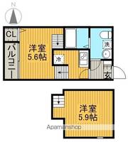 OAK TREE MAISON志賀の間取り