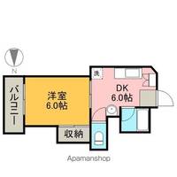 コーポグリーンハウス403の間取り