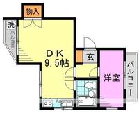 東京都杉並区堀ノ内2丁目の賃貸マンションの間取り