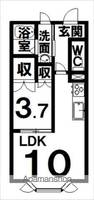 物件の間取り画像