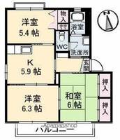 物件の間取り画像