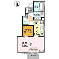 DーROOMアンの間取り