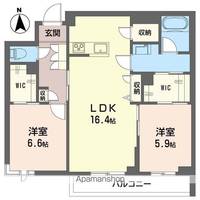 物件の間取り画像