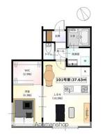 KAHALE青戸101の間取り