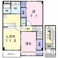 物件の間取り画像