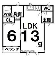 物件の間取り画像