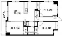 物件の間取り画像