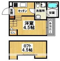 PLEASURE SAKAI(プレジャーサカイ)の間取り