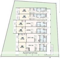 東京都福生市大字福生の賃貸アパートの間取り