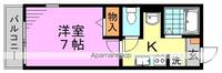 東京都杉並区和田1丁目の賃貸アパートの間取り