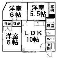 物件の間取り画像