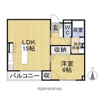 ベルベール松本203の間取り