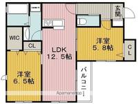 物件の間取り画像