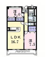 物件の間取り画像